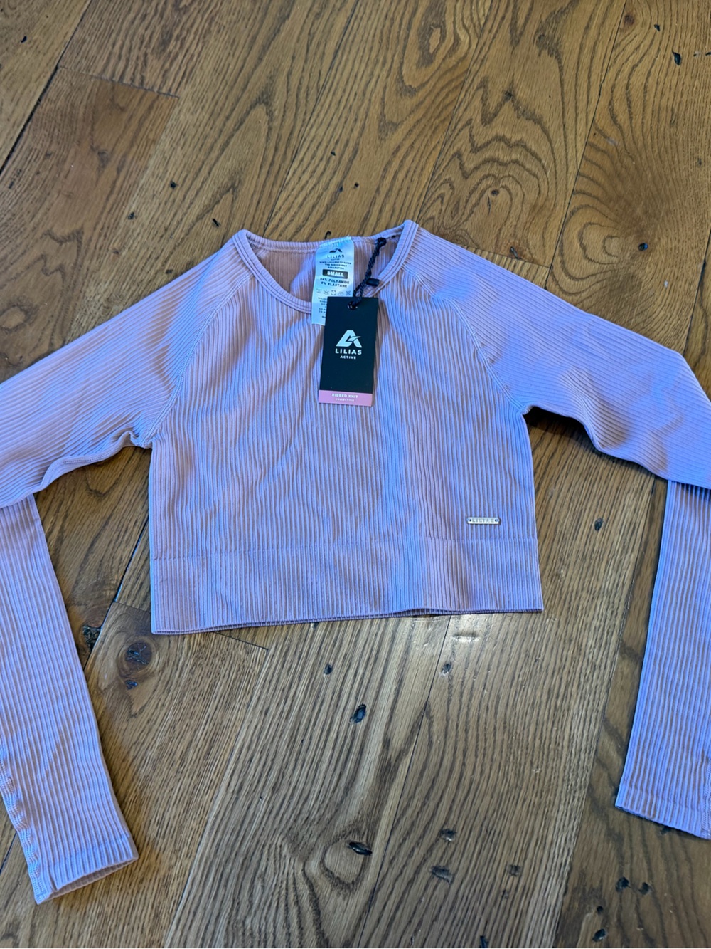 Women’s Lavender Crew Neck Ribbed Sweater - Unbranded